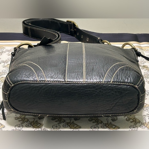 COACH Bleecker Leather Slim Duffle w/Convertible 2 Way Strap - Picture 5 of 11